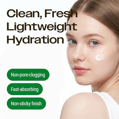 YUMU Cica Exosome Zinc Blemish Relief Cream - Face Moisturizer for Sensitive, Acne-Prone Skin - Lightweight, Oil-Free, Barrier Repair & Hydration - Korean Skincare (80 ml/2.70 fl.oz.) Avelisse