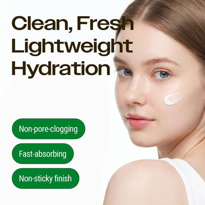 YUMU Cica Exosome Zinc Blemish Relief Cream - Face Moisturizer for Sensitive, Acne-Prone Skin - Lightweight, Oil-Free, Barrier Repair & Hydration - Korean Skincare (80 ml/2.70 fl.oz.) Avelisse