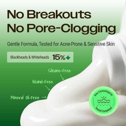 YUMU Cica Exosome Zinc Blemish Relief Cream - Face Moisturizer for Sensitive, Acne-Prone Skin - Lightweight, Oil-Free, Barrier Repair & Hydration - Korean Skincare (80 ml/2.70 fl.oz.) Avelisse