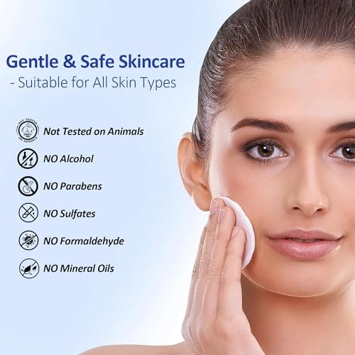 Hicream Glycolic Acid Pads – Dual-Textured Facial Exfoliating Toner for Pore Care & Skin Radiance, Deep Cleansing Peel with Niacinamide, Salicylic Acid & Vitamins E, B3, B5 (50 Pads) - görsel 15