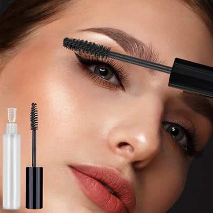 6PCS 10ml Empty Mascara Tubes, Empty Eyeliner Tubes and Empty Lip Gloss Tubes with Rubber Inserts - Ideal for DIY Cosmetics, Travel and Daily Use (Black) Avelisse