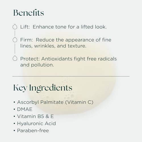 C-ESTA Face Serum by Marini SkinSolutions – Lift, Firm & Protect with Vitamin C, DMAE & Hyaluronic Acid for All Skin Types – 1 fl oz Avelisse