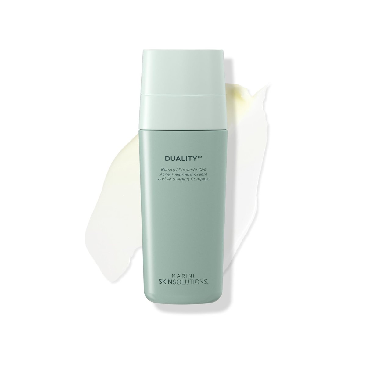 Marini SkinSolutions Duality Benzoyl Peroxide 10% Acne Treatment Cream & Anti-Aging Retinol - Reduce Acne, Blemishes, Fine Lines & Wrinkles - Cruelty Free - Made in USA - 1 oz Avelisse