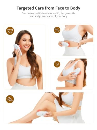DiDEER 5-in-1 Body Sculpting Machine - Cellulite Removal & Lymphatic Drainage Massager for Face, Belly, Arms, Legs, Waist, Love Handles Avelisse