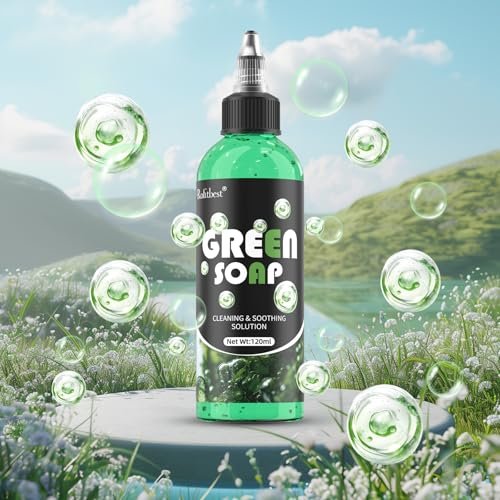 Rofitbest Green Tattoo Soap 4OZ with Foaming Bottle (120ml) – Tattoo Aftercare & Piercing Supplies - görsel 16