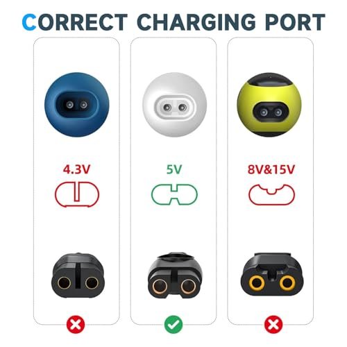 5V Fast Charger Compatible with Philips Norelco OneBlade 360, Wet&Dry Series 2000/2400, and More Shavers - görsel 6