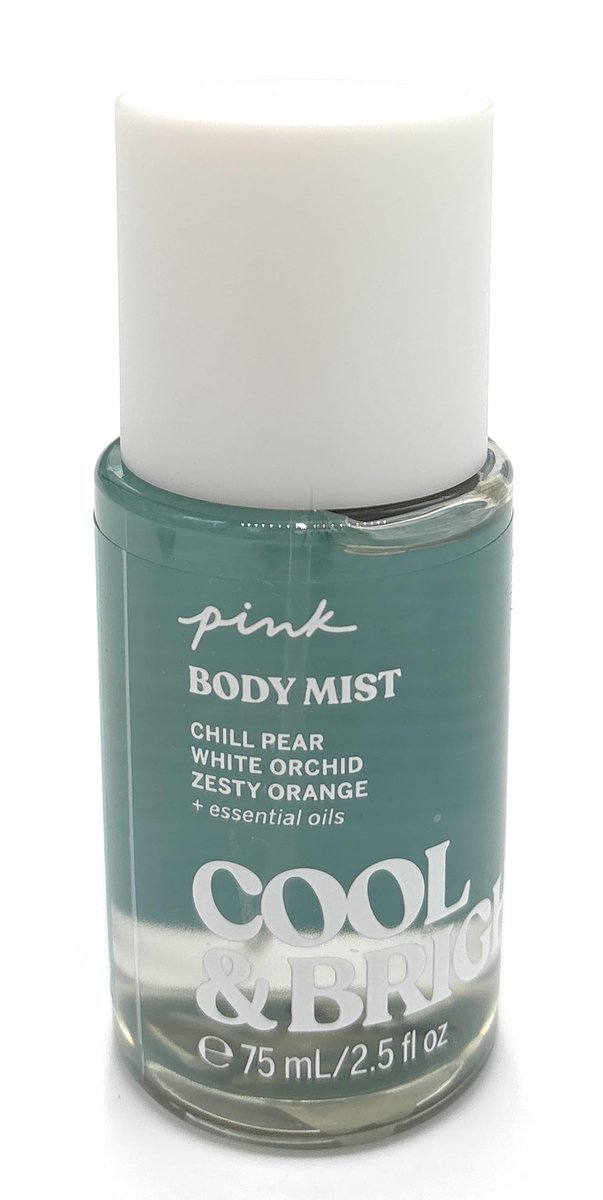 Victoria's Secret PINK Cool & Bright Body Mist Travel Size - 2.5 fl oz - görsel 1