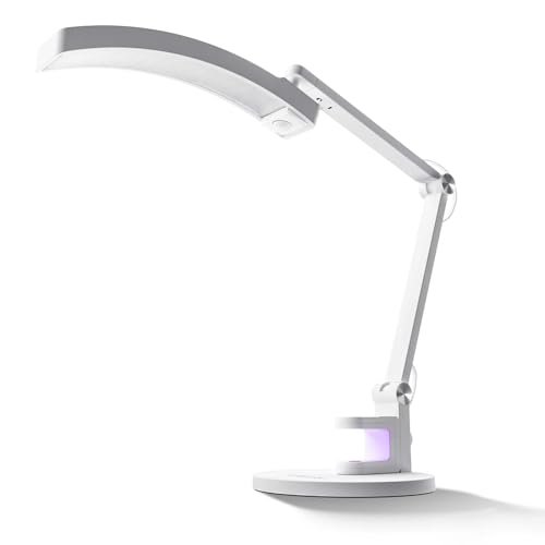 MelodySusie S-Pro29G LED Manicure Table Lamp with Magnetic UV Curing Lamp – Professional Nail Desk Light for Gel Nails & Nail Art Avelisse