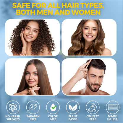 Keratin Shampoo and Conditioner Set - Strengthening & Smoothing Care for Dry, Damaged, Frizzy or Keratin-Treated Hair - Color Protecting - 16 fl oz Each - Nexon Botanics Avelisse