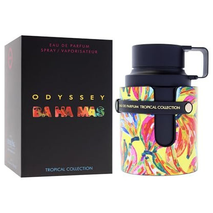 Armaf Odyssey Ba Ha Mas Tropical Collection – Fruity, Aquatic, Woody Eau de Parfum for Unisex – 3.4 oz / 100 ml Avelisse