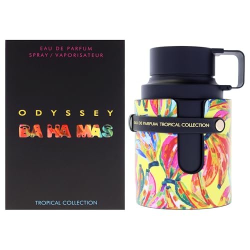 Armaf Odyssey Ba Ha Mas Tropical Collection – Fruity, Aquatic, Woody Eau de Parfum for Unisex – 3.4 oz / 100 ml Avelisse