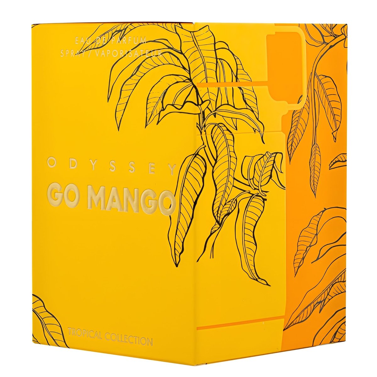Armaf Odyssey Go Mango Tropical Collection – Fruity, Woody, Amber, Vanilla Eau de Parfum Spray for Unisex, 3.4 oz Avelisse
