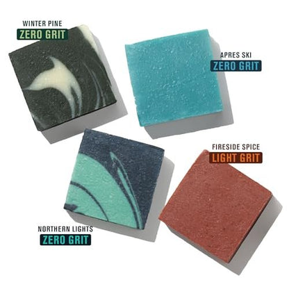 Every Man Jack Cold Processed Bar Soap Variety Gift Set – Invigorating Winter Scents – 5 oz (Pack of 4) Avelisse