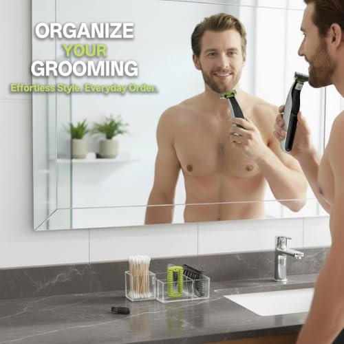 KIONCARE Guards Kit Plus for Philips Norelco OneBlade – 6 Size Guide Combs, Replacement Body Comb, Protective Cap & Organizer Stand - görsel 3