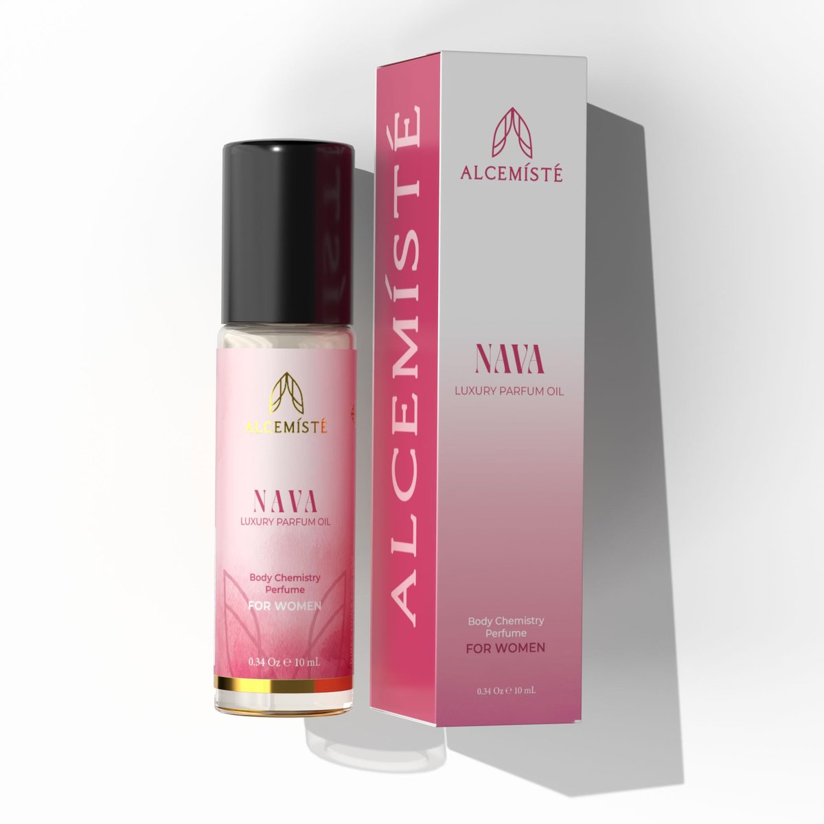 ALCEMÍSTÉ Concentrated Pheromones Perfumes For Women - Premium Enhanced Scent Feromonas Perfume Oil Cologne - Travel Size Rollerball, Sweet Floral Feminine Scent 0.34 oz (10 mL) Avelisse