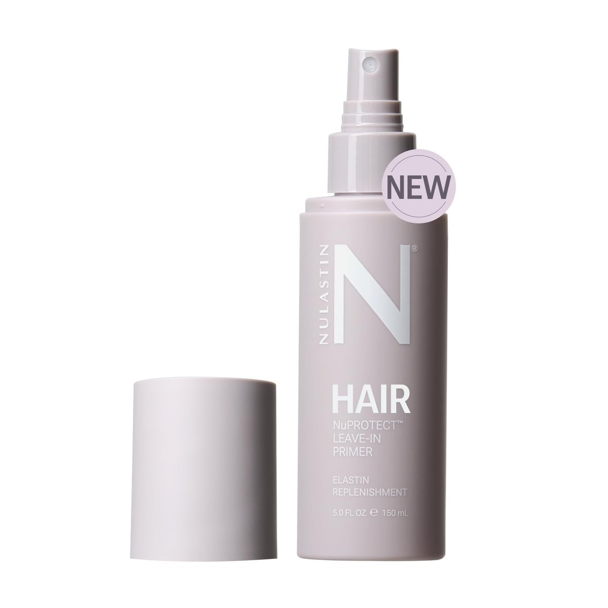 NULASTIN NuProtect Leave In Conditioner Spray - Silicone-Free Heat Protectant, Detangler & Split Ends Treatment with 24HR Frizz Control (5 Fl Oz) Avelisse
