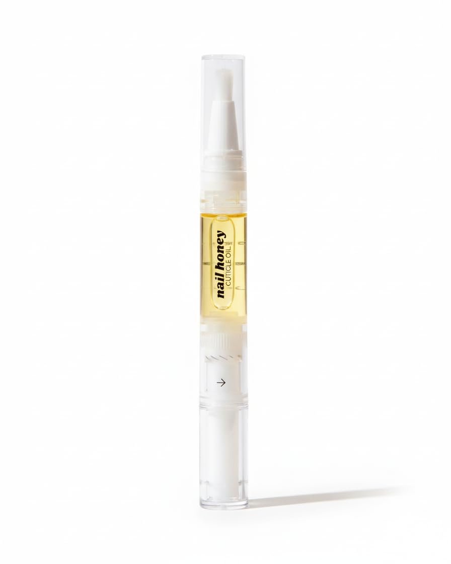 Twinkled T Nail Honey Cuticle Oil Pen – Organic Nail Growth Oil for Dry Cuticles, Brittle Nails & Hangnails – Strengthening Nail Treatment with Jojoba, Almond & Argan Oil (2ml Pen) - görsel 17