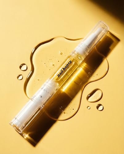 Twinkled T Nail Honey Cuticle Oil Pen – Organic Nail Growth Oil for Dry Cuticles, Brittle Nails & Hangnails – Strengthening Nail Treatment with Jojoba, Almond & Argan Oil (2ml Pen) - görsel 14