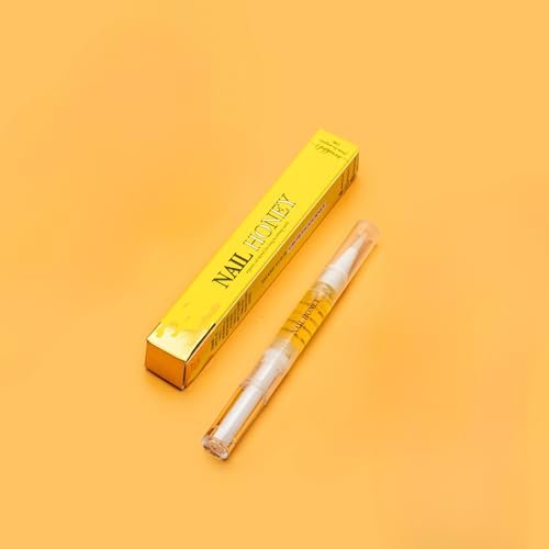 Twinkled T Nail Honey Cuticle Oil Pen – Organic Nail Growth Oil for Dry Cuticles, Brittle Nails & Hangnails – Strengthening Nail Treatment with Jojoba, Almond & Argan Oil (2ml Pen) - görsel 16