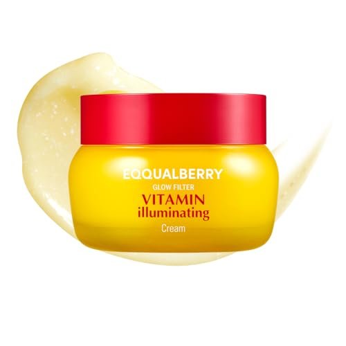 EQQUALBERRY Vitamin Illuminating Cream – Vitamin C & 5% Niacinamide + 3% TXA | Dark Spots Cream | Ceramide Barrier Strength | Glowy, Lightweight Hydration (1.69 fl.oz / 50ml) - görsel 1