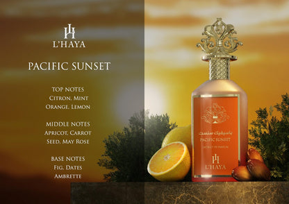 L'haya Pacific Sunset Extrait de Parfum 3.4 fl oz (100 ml) - Luxury Long-Lasting Fragrance