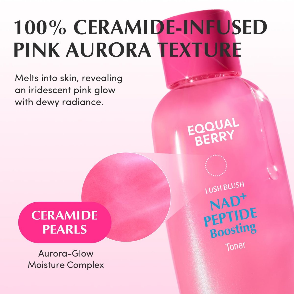 EQQUALBERRY NAD+ Peptide Boosting Toner – Anti-Aging Hydrating Face Toner with NAD+ 5% & 13 Peptides for Firming & Lifting Sagging Skin (150ml) - görsel 11