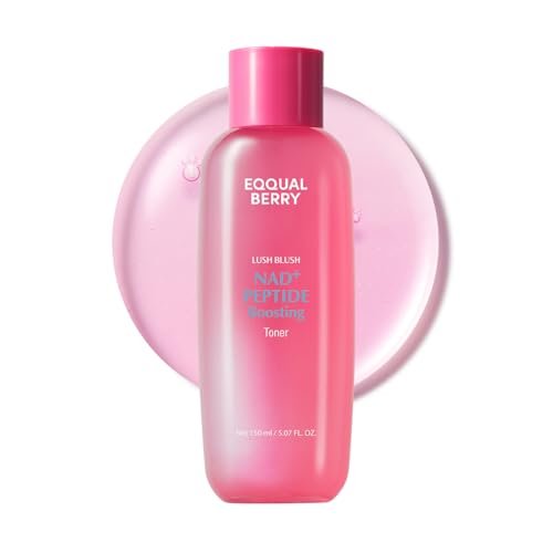 EQQUALBERRY NAD+ Peptide Boosting Toner – Anti-Aging Hydrating Face Toner with NAD+ 5% & 13 Peptides for Firming & Lifting Sagging Skin (150ml) - görsel 2