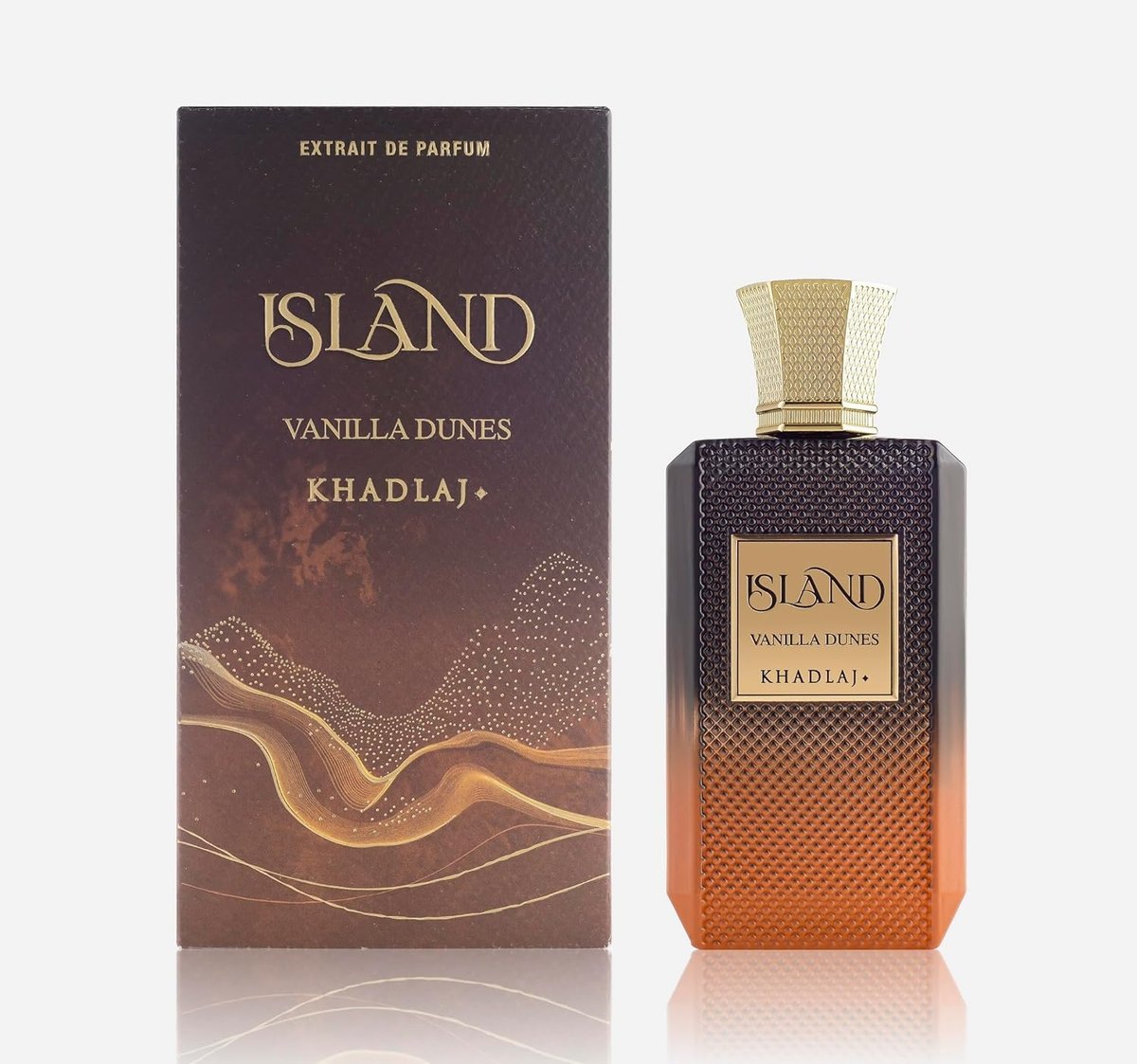 Khadlaj Island Vanilla Dunes Extrait De Parfum 100 ML for Men | Long-Lasting Luxury Fragrance Avelisse