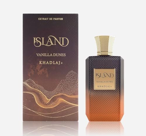 Khadlaj Island Vanilla Dunes Extrait De Parfum 100 ML for Men | Long-Lasting Luxury Fragrance Avelisse