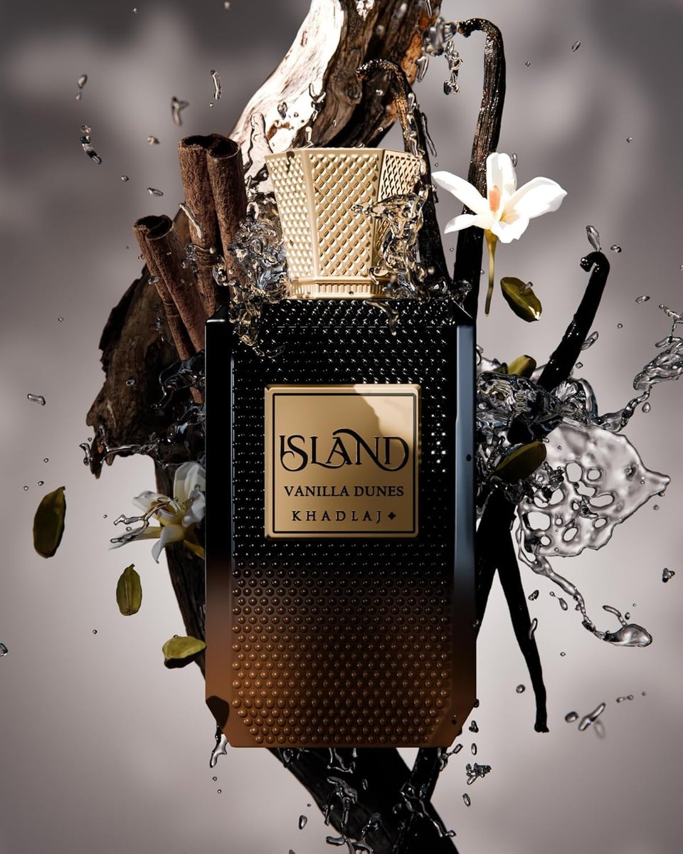 Khadlaj Island Vanilla Dunes Extrait De Parfum 100 ML for Men | Long-Lasting Luxury Fragrance Avelisse