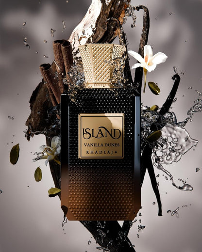Khadlaj Island Vanilla Dunes Extrait De Parfum 100 ML for Men | Long-Lasting Luxury Fragrance Avelisse