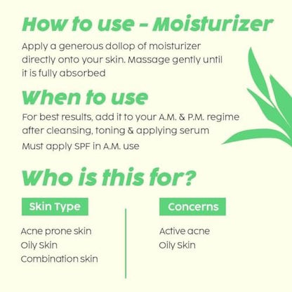 PLI'X - THE PLANT FIX Jamun Cleanser & Serum With Smoothie Moisturizer Combo | Detoxifies Skin, Reduces Active Acne, Fades Blemishes | All Skin Types | 3.38 Fl Oz