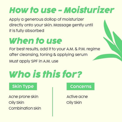 PLI'X - THE PLANT FIX Jamun Cleanser & Serum With Smoothie Moisturizer Combo | Detoxifies Skin, Reduces Active Acne, Fades Blemishes | All Skin Types | 3.38 Fl Oz