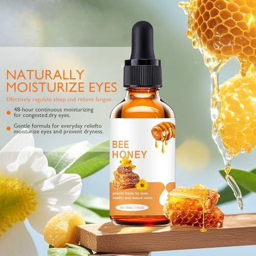 elesysy Honey Eye Care Hydration – Natural Moisturizing Eye Cream with Bee Honey, Gentle Formula for Daily Use, 4.23 Fl Oz Avelisse