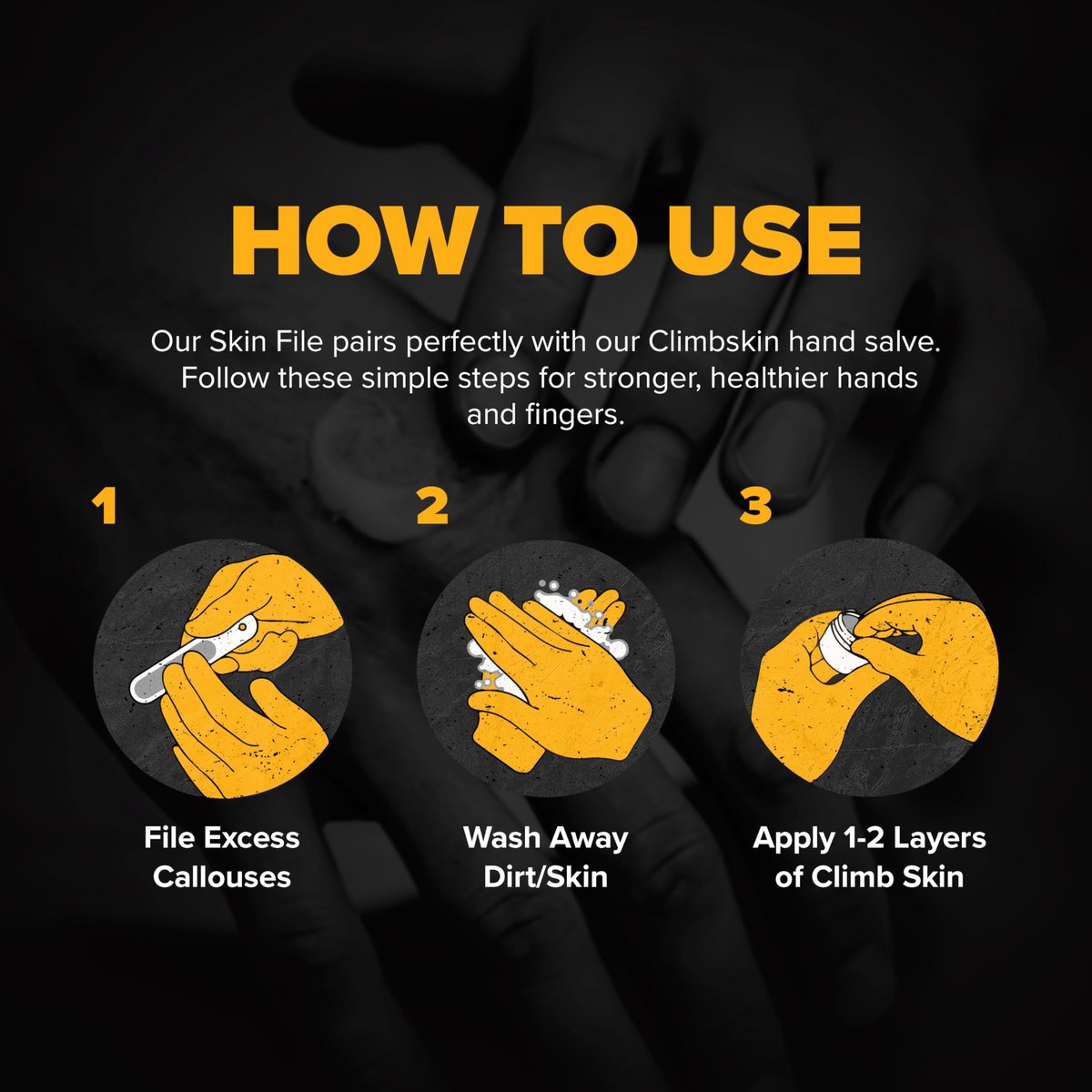 Climbskin Aluminium Skinfile - Precision Callus File for Hands and Fingers - Includes 10 Adhesive Refill Pads - Ideal for Climbing, Weightlifting, and Gymnastics Avelisse