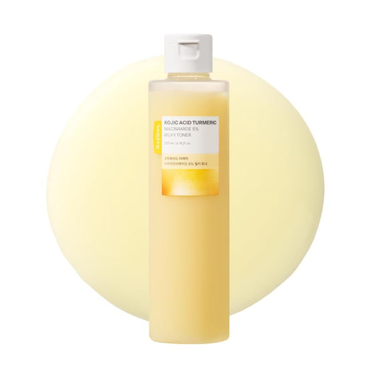 Saekdong Seoul 5% Niacinamide Milky Toner with Kojic Acid & Turmeric – Dark Spot Care, Skin Tone Improvement, Gentle Hydration for Face & Body, 200ml (6.76 fl oz) Avelisse