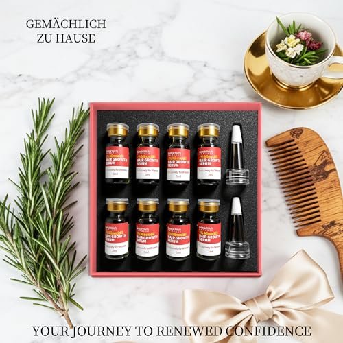 Minoxidil for Women Hair Growth with Biotin, Extra Strength Topical Minoxidil Serum Solution with Rosemary for Hair Regrowth Treatments, Non-Greasy, Helps Prevent Hair Thinning & Hair Loss Avelisse