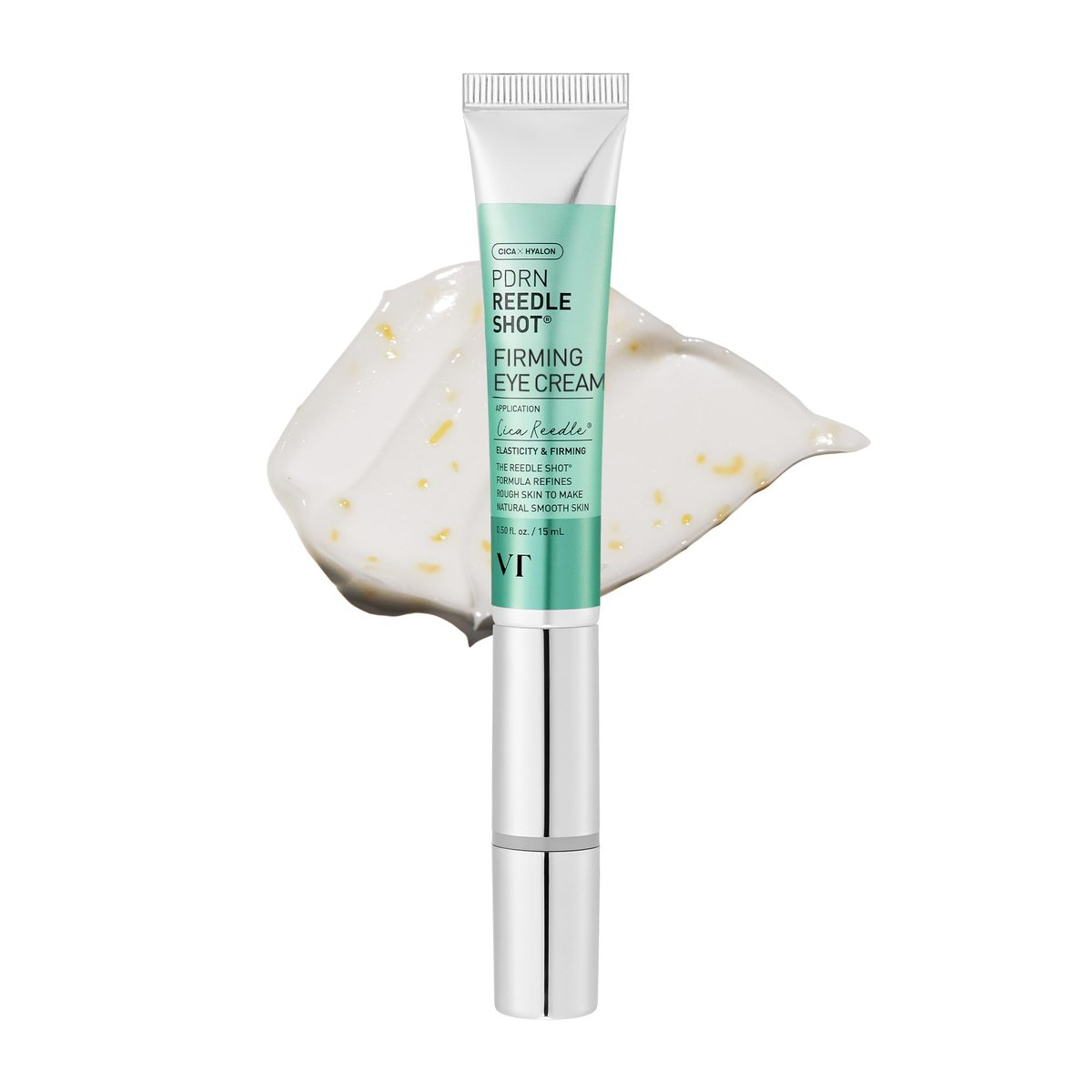 VT COSMETICS PDRN Reedle Shot Firming Eye Cream – Ultra-Micro Vibration Eye Cream for Firming & Elasticity, Targeted Wrinkle Care, PDRN Collagen, Korean Skincare (0.51 fl oz / 15ml) Avelisse