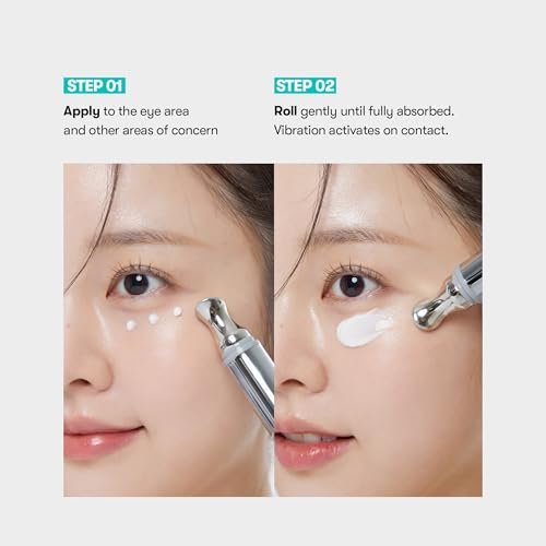 VT COSMETICS PDRN Reedle Shot Firming Eye Cream – Ultra-Micro Vibration Eye Cream for Firming & Elasticity, Targeted Wrinkle Care, PDRN Collagen, Korean Skincare (0.51 fl oz / 15ml) Avelisse