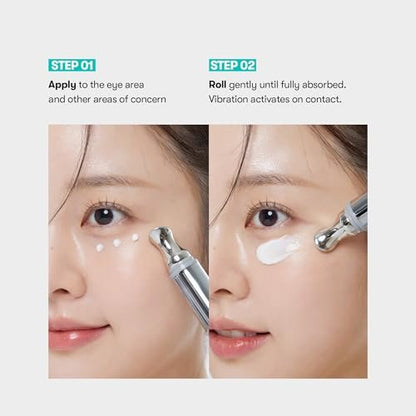 VT COSMETICS PDRN Reedle Shot Firming Eye Cream – Ultra-Micro Vibration Eye Cream for Firming & Elasticity, Targeted Wrinkle Care, PDRN Collagen, Korean Skincare (0.51 fl oz / 15ml) Avelisse