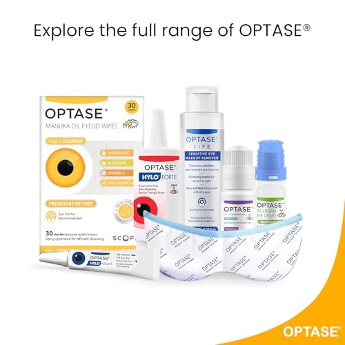 Optase Manuka Oil Eyelid Wipes – 30 Count, Preservative-Free Daily Eyelid Cleansing Wipes for Hygiene and Comfort - görsel 16