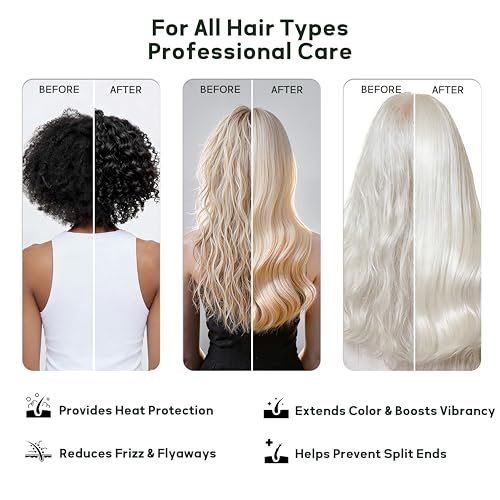 CLEANFULL Botanical Hair Oil for Dry & Damaged Hair – Lightweight Leave-In Serum with Heat Protection, Frizz Control, Shine & Split End Care, Vegan & Cruelty-Free, Paraben & Sulfate Free (2 fl oz) Avelisse