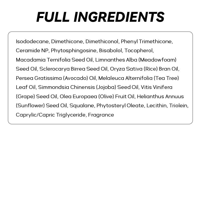 CLEANFULL Botanical Hair Oil for Dry & Damaged Hair – Lightweight Leave-In Serum with Heat Protection, Frizz Control, Shine & Split End Care, Vegan & Cruelty-Free, Paraben & Sulfate Free (2 fl oz) Avelisse