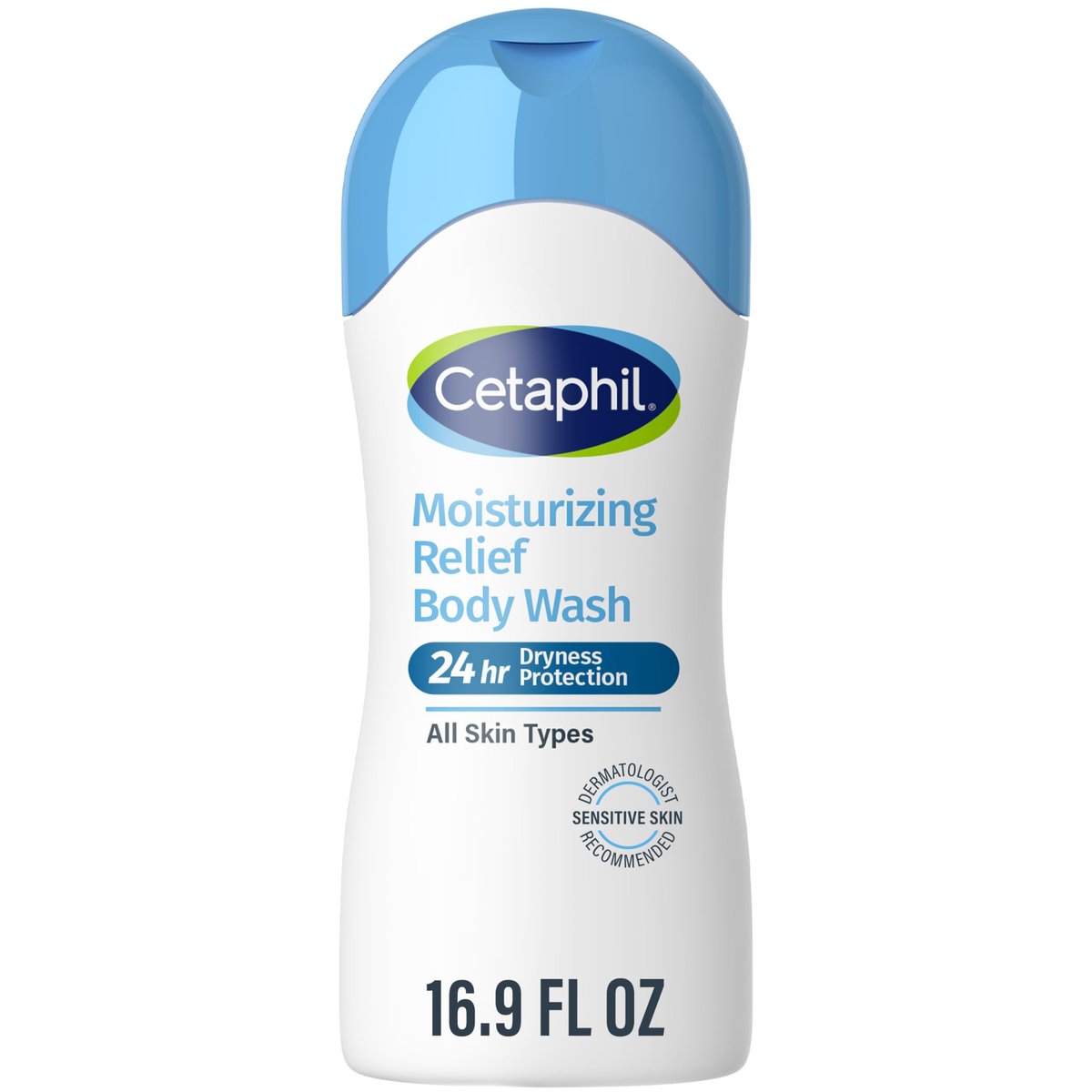 Cetaphil Moisturizing Body Wash 16.9 fl oz - Hydrating Gentle Cleanser for Sensitive & Dry Skin - görsel 2