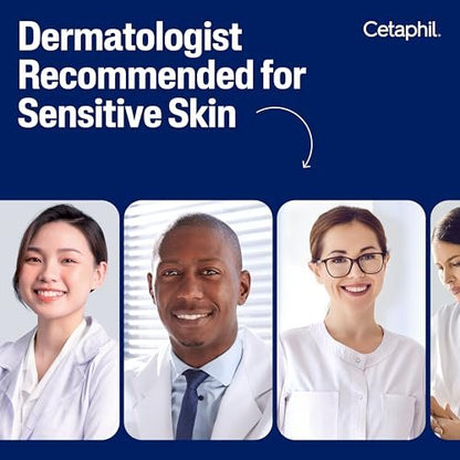 Cetaphil Moisturizing Body Wash 16.9 fl oz - Hydrating Gentle Cleanser for Sensitive & Dry Skin