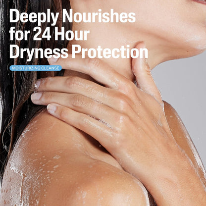 Cetaphil Moisturizing Body Wash 16.9 fl oz - Hydrating Gentle Cleanser for Sensitive & Dry Skin