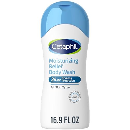 Cetaphil Moisturizing Body Wash 16.9 fl oz - Hydrating Gentle Cleanser for Sensitive & Dry Skin - görsel 1