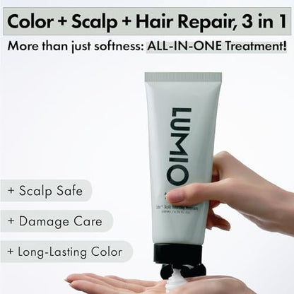 LUMIO Color+ Scalp Treatment for Color-Treated Hair – Color Safe, Scalp Safe, Korean Salon Formula for Dry, Sensitive Scalp – Rich Nourishing, Cooling, Non-Greasy, 6.76 fl oz