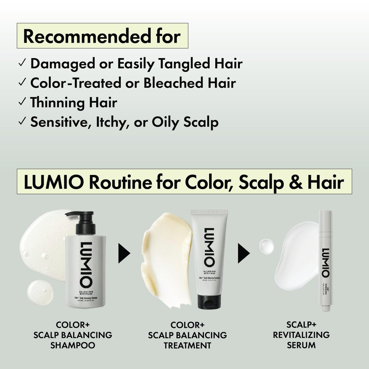 LUMIO Color+ Scalp Treatment for Color-Treated Hair – Color Safe, Scalp Safe, Korean Salon Formula for Dry, Sensitive Scalp – Rich Nourishing, Cooling, Non-Greasy, 6.76 fl oz - görsel 15