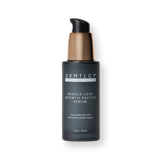 DRMTLGY Needle-less Growth Factor Serum for Face – Multi-Peptide & Hyaluronic Acid Firming and Lifting Serum, Skin Barrier Support & Wrinkle Care, 1 Fl Oz Avelisse